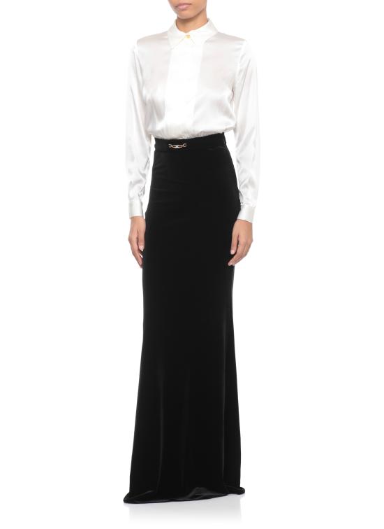 25FW 엘리자베타프랜치 미디 원피스 ABR4657E2 309 White - ELISABETTA FRANCHI