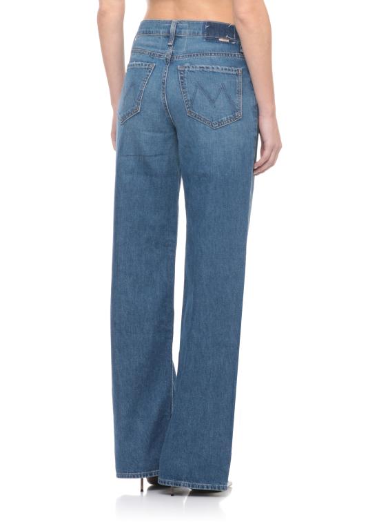 26SS 마더 데님 팬츠 12488 1230 THE RERUN ZIP SNEAKHUF Blue - MOTHER