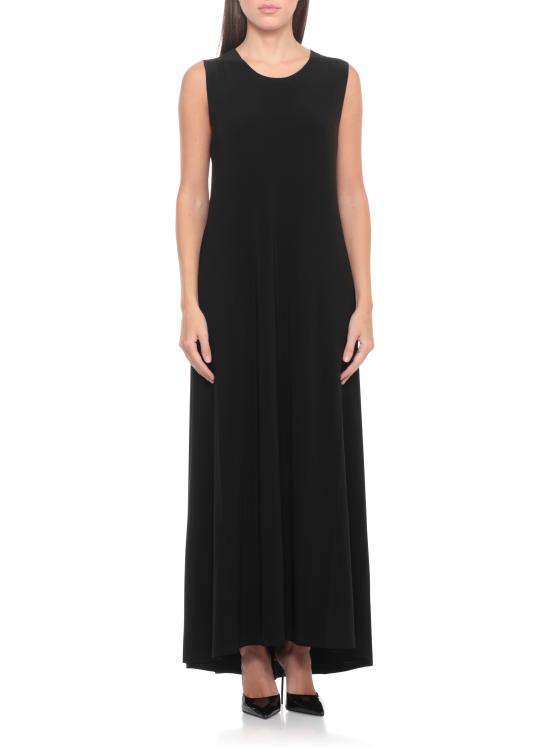 26SS 노마카말리 미디 원피스 KK1263PL015 001 Black - NORMA KAMALI