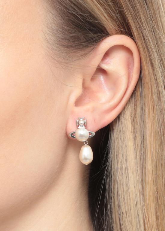 26SS 비비안웨스트우드 이어링 62020104 02P103 CNP103 Silver - VIVIENNE WESTWOOD