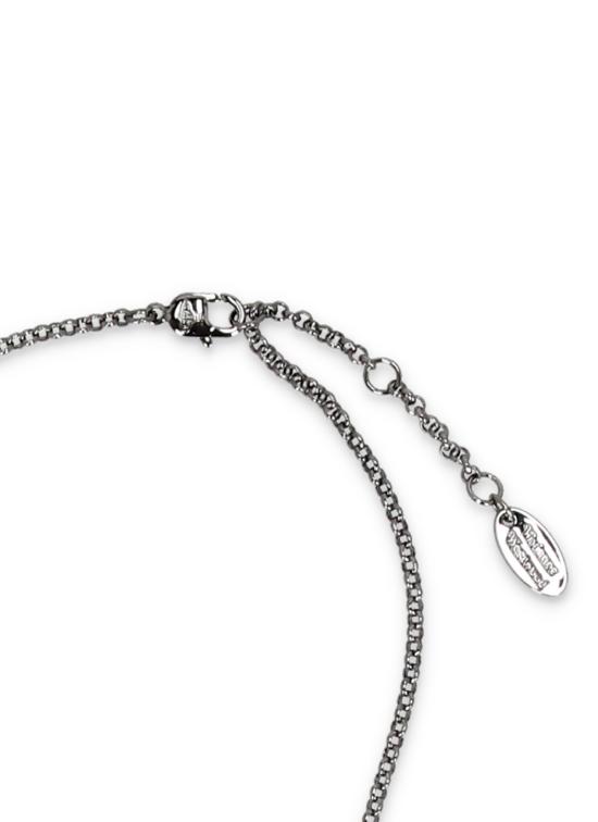 26SS 비비안웨스트우드 미니 바스 릴리프 팬던트 네크리스 63020086 02S108 CNS108 Silver - VIVIENNE WESTWOOD