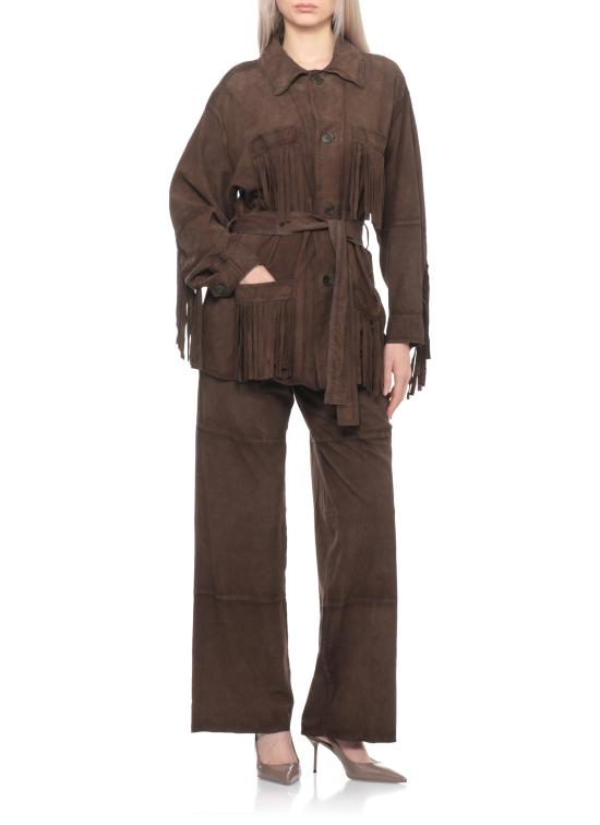 26SS 파로쉬 가죽 자켓 D431818 MARFA098 Brown - PAROSH