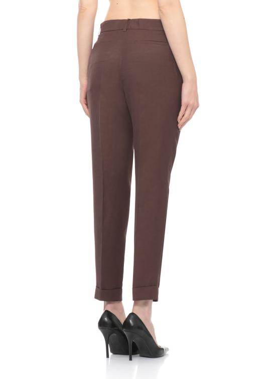 26SS 파로쉬 스트레이트 팬츠 D232443 RAISA26008 Brown - PAROSH