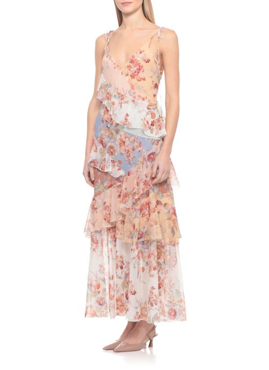 26SS 짐머만 미디 원피스 4997DRS261 SPLPR MultiColour - ZIMMERMANN