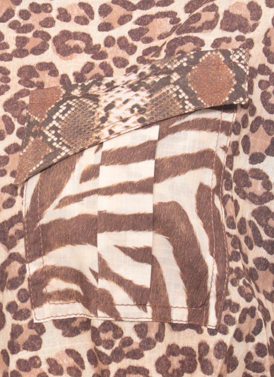 26SS 짐머만 미디 원피스 5759DRS262 SPLPR Brown - ZIMMERMANN