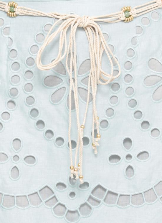 26SS 짐머만 미디 스커트 6179SRS261 MIT Light Blue - ZIMMERMANN