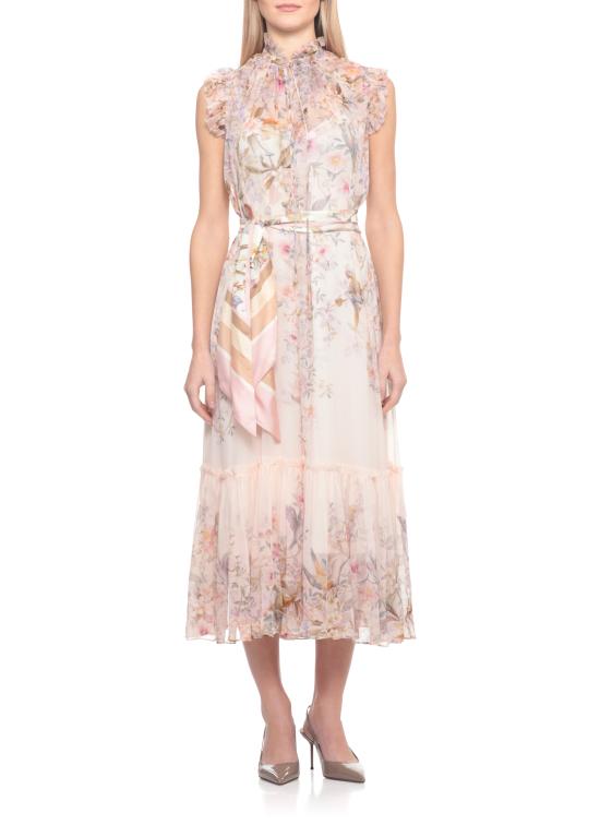 26SS 짐머만 미디 원피스 7280DC261 CRMAV MultiColour - ZIMMERMANN