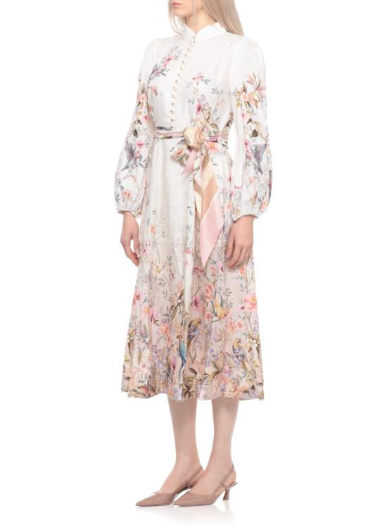 26SS 짐머만 미디 원피스 9143DC261 CRMAV Ivory - ZIMMERMANN