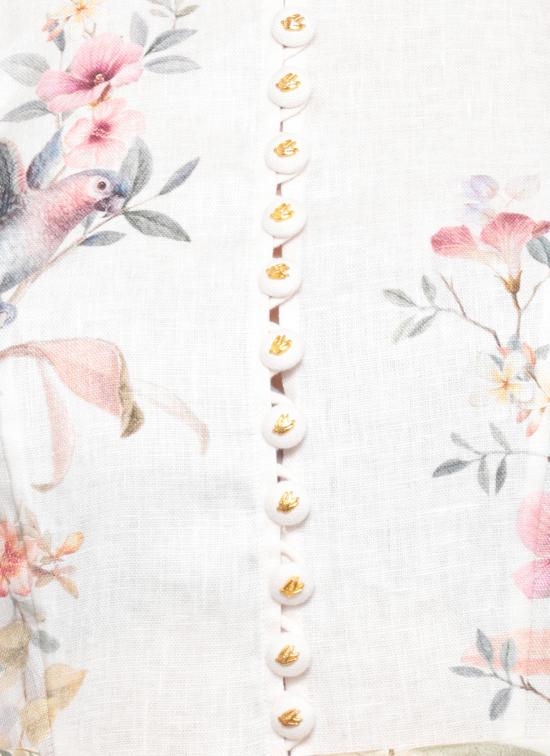 26SS 짐머만 미디 원피스 9143DC261 CRMAV Ivory - ZIMMERMANN