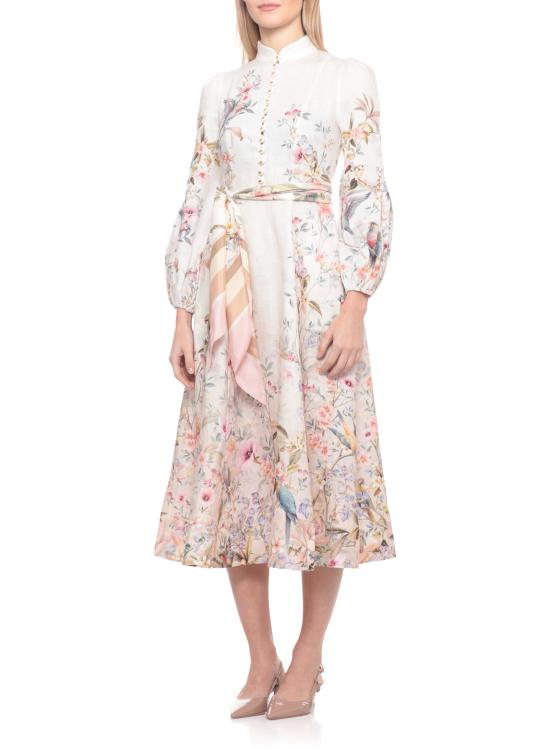 26SS 짐머만 미디 원피스 9143DC261 CRMAV Ivory - ZIMMERMANN