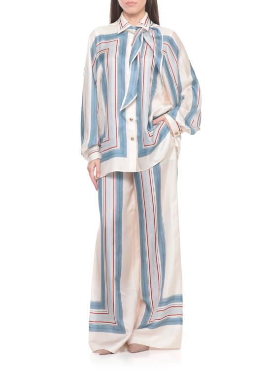 26SS 짐머만 스트레이트 팬츠 4021PC26R TIKSTR Ivory - ZIMMERMANN