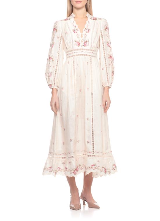 26SS 짐머만 미디 원피스 5372DRS264 CPKR Pink - ZIMMERMANN