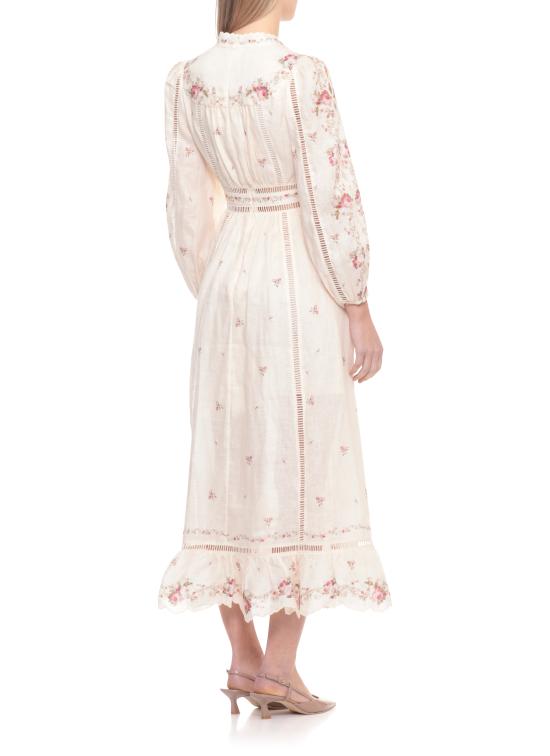 26SS 짐머만 미디 원피스 5372DRS264 CPKR Pink - ZIMMERMANN