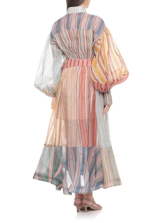 26SS 짐머만 미디 원피스 7030DC261 SPSTR Beige - ZIMMERMANN