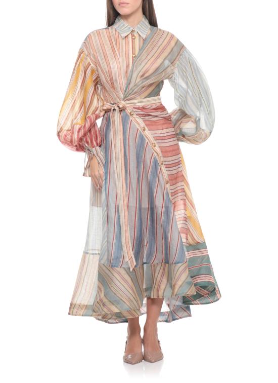 26SS 짐머만 미디 원피스 7030DC261 SPSTR Beige - ZIMMERMANN