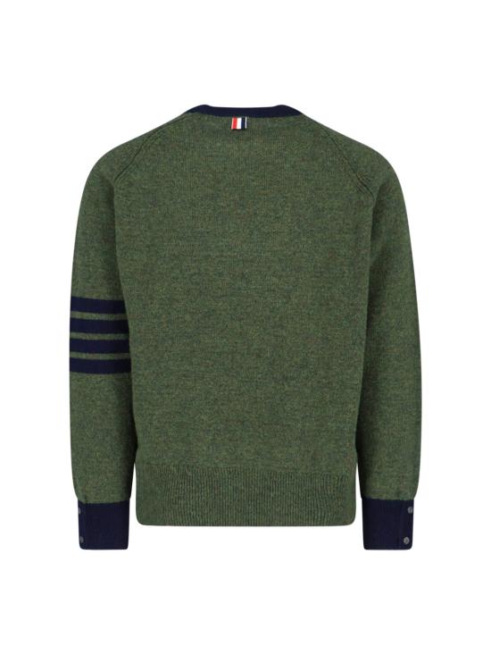 26SS 톰브라운 스웨터 MKA569B Y1026 310 Green - THOM BROWNE
