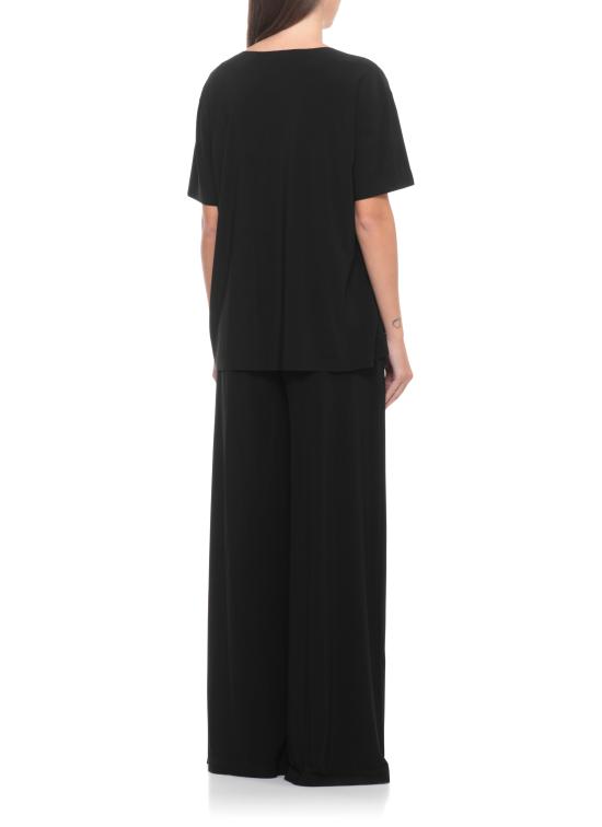 26SS 노마카말리 반팔 티셔츠 KK4266PL104 001 Black - NORMA KAMALI