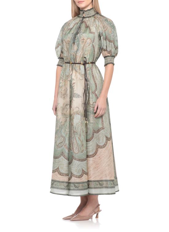 26SS 짐머만 미디 원피스 5581DRS262 TPTM Green - ZIMMERMANN