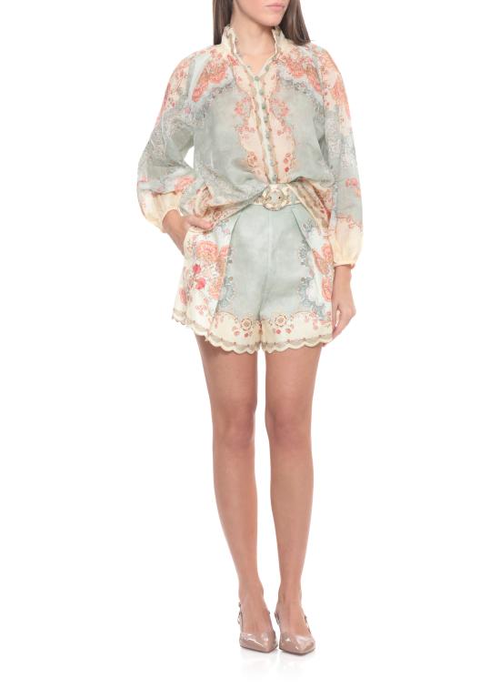 26SS 짐머만 숏팬츠 4558ARS263 WPFM MultiColour - ZIMMERMANN