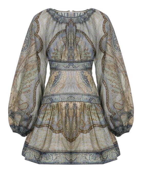 26SS 짐머만 미디 원피스 5515DRS262 TPBL Blue