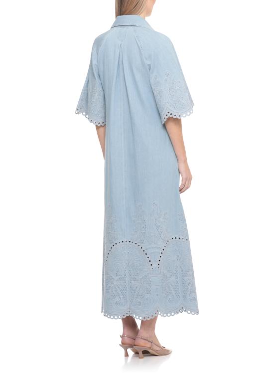 26SS 짐머만 미디 원피스 7216DRS263 ICESTM Light Blue - ZIMMERMANN