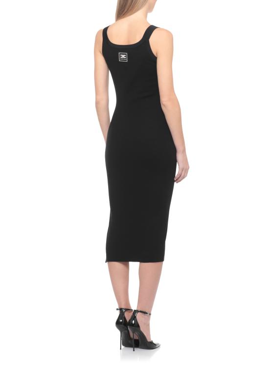 26SS 엘리자베타프랜치 미디 원피스 AM03S61E2 685 Black - ELISABETTA FRANCHI