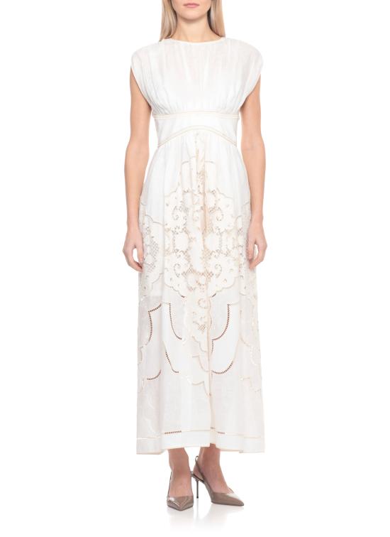 26SS 짐머만 미디 원피스 5972DRS263 CRM Ivory - ZIMMERMANN