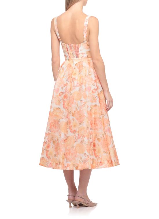 26SS 짐머만 미디 원피스 6847DC261 GLBLM Orange - ZIMMERMANN