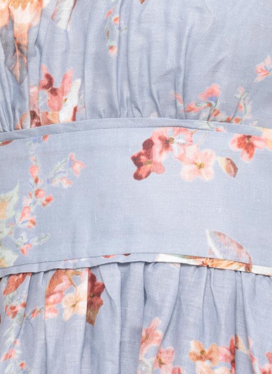 26SS 짐머만 미디 원피스 5826DRS261 CFLR Blue - ZIMMERMANN