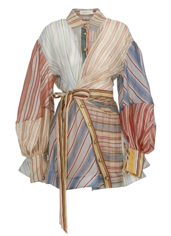 26SS 짐머만 미디 원피스 7028DC261 SPSTR MultiColour