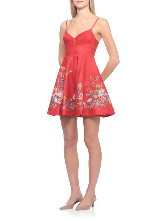 26SS 짐머만 미디 원피스 5963DRS264 REFL Red - ZIMMERMANN