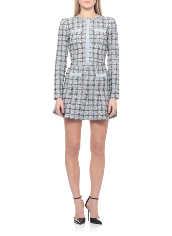 26SS 셀프 포트레이트 가디건 SS26187CBL BLUE CHECKBLUE Blu - SELF PORTRAIT