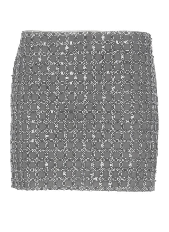 26SS 로테이트 미디 스커트 115051516 Grey