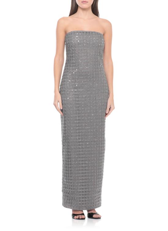 26SS 로테이트 미디 원피스 115049516 Grey - ROTATE