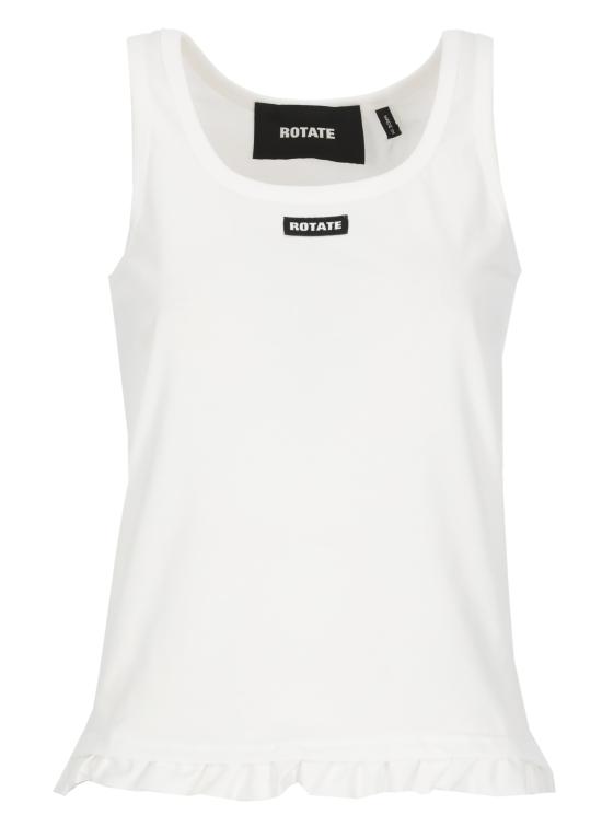 26SS 로테이트 민소매 티셔츠 115281400 White