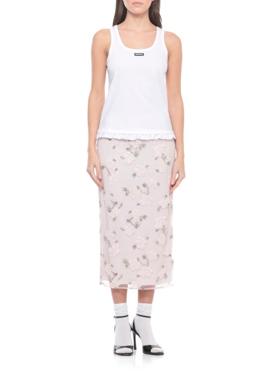 26SS 로테이트 민소매 티셔츠 115281400 White - ROTATE