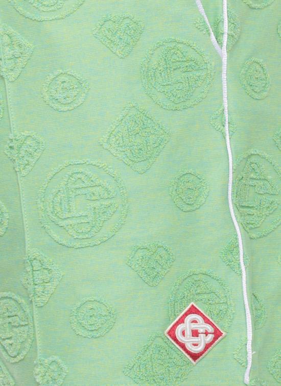 26SS 카사블랑카 숏팬츠 MSP26JTR27101 TOWELLING Green - CASABLANCA