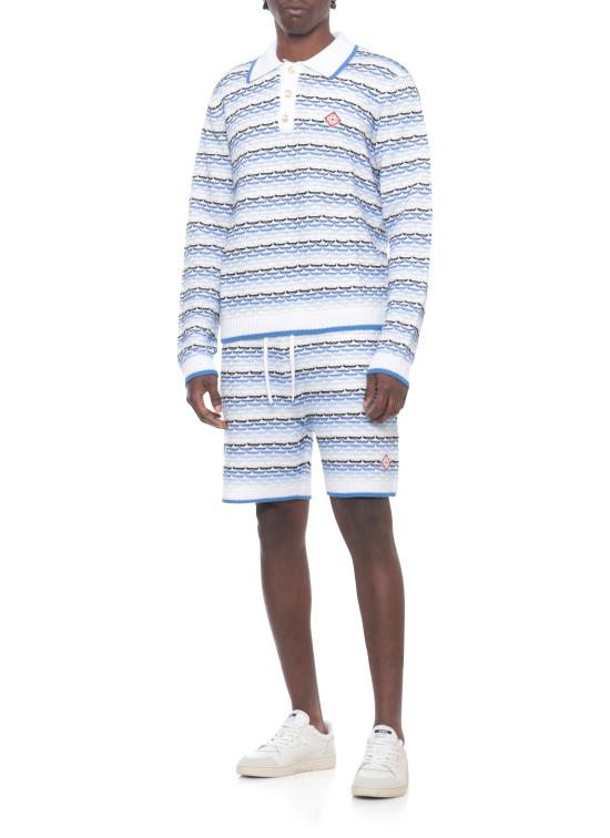 26SS 카사블랑카 숏팬츠 MSP26KW121002 COTTON White - CASABLANCA