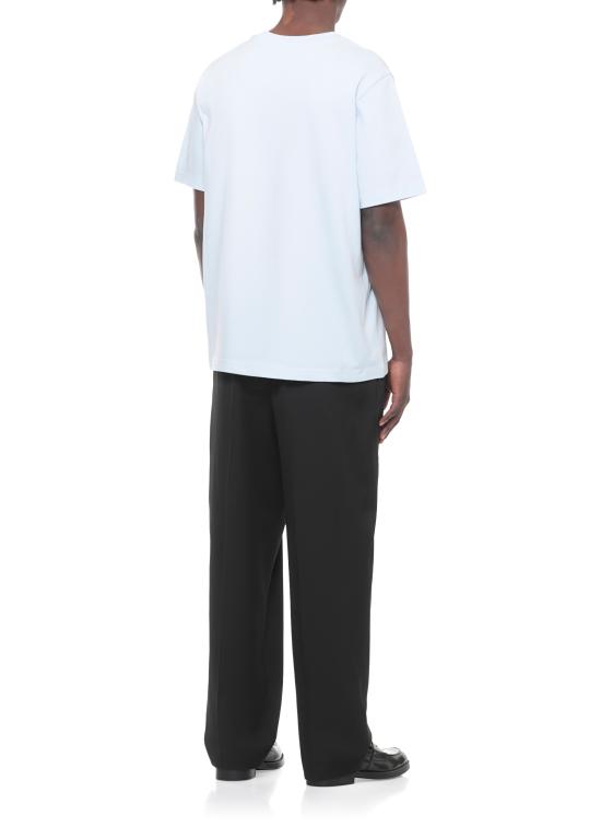 26SS 카사블랑카 반팔 티셔츠 MSP26JTS00109 PALE BLUE JERSEY Light Blue - CASABLANCA