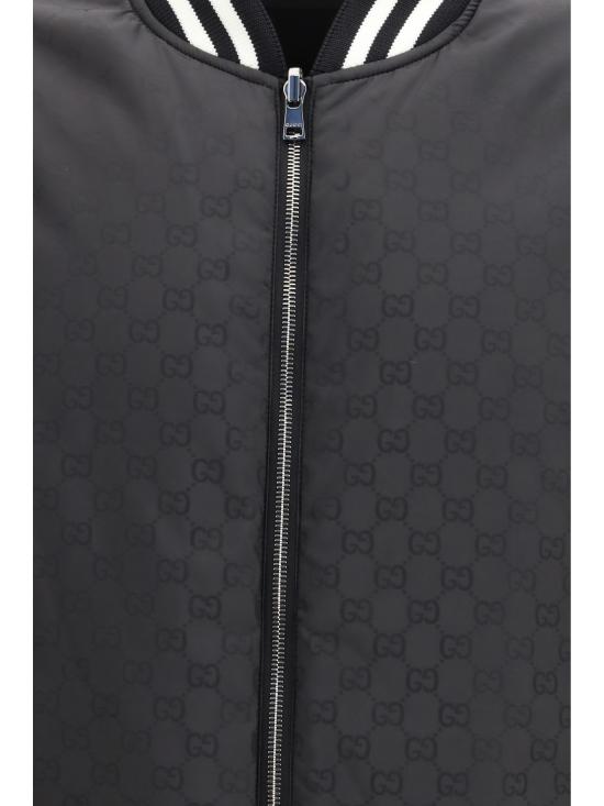 26SS 구찌 리버서블 나일론 트윌 지퍼 재킷 851254ZAT3D 1000 - GUCCI