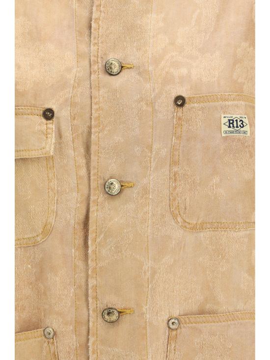 26SS 알13 자켓 R13W2324 R715A ORANGE - R13