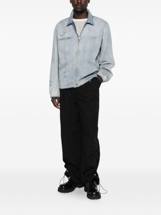 26SS MM6 메종마르지엘라 데님 자켓 SH0AM0082 M30055962 Grey - MM6 MAISON MARGIELA