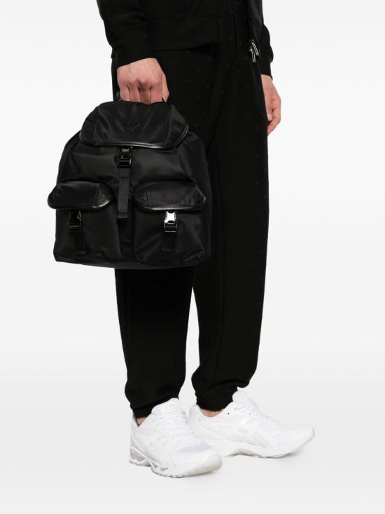26SS 엠포리오 아르마니 백팩 EM004503 AF13454UC001 Black - EMPORIO ARMANI
