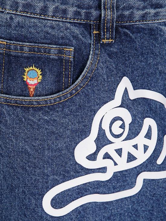 26SS 아이스크림 데님 팬츠 ICD25205MIDWASHBLUE DOM - ICECREAM