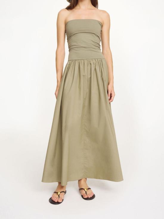 26SS 바이말렌비거 미디 원피스 103908MARC4G1 Green - BY MALENE BIRGER