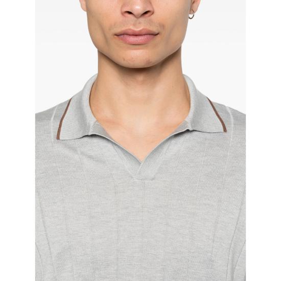 26SS 라 필러리아 반팔 티셔츠 43181 23510 050 GREY - LA FILERIA