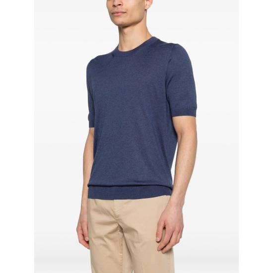 26SS 라 필러리아 탑 43112 23503 570 BLUE - LA FILERIA