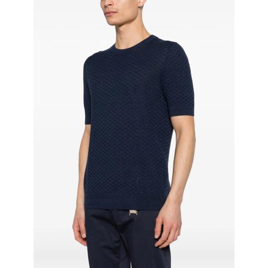 26SS 라 필러리아 탑 57169 18668 598 BLUE - LA FILERIA