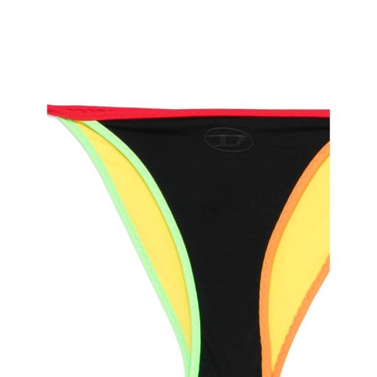 26SS 디젤 비키니 수영복 0CJBQ A20408 E6399 BLACK YELLOW - DIESEL