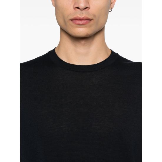 26SS 자노네 스웨터 810234 ZQ307 Z0542 BLACK - ZANONE